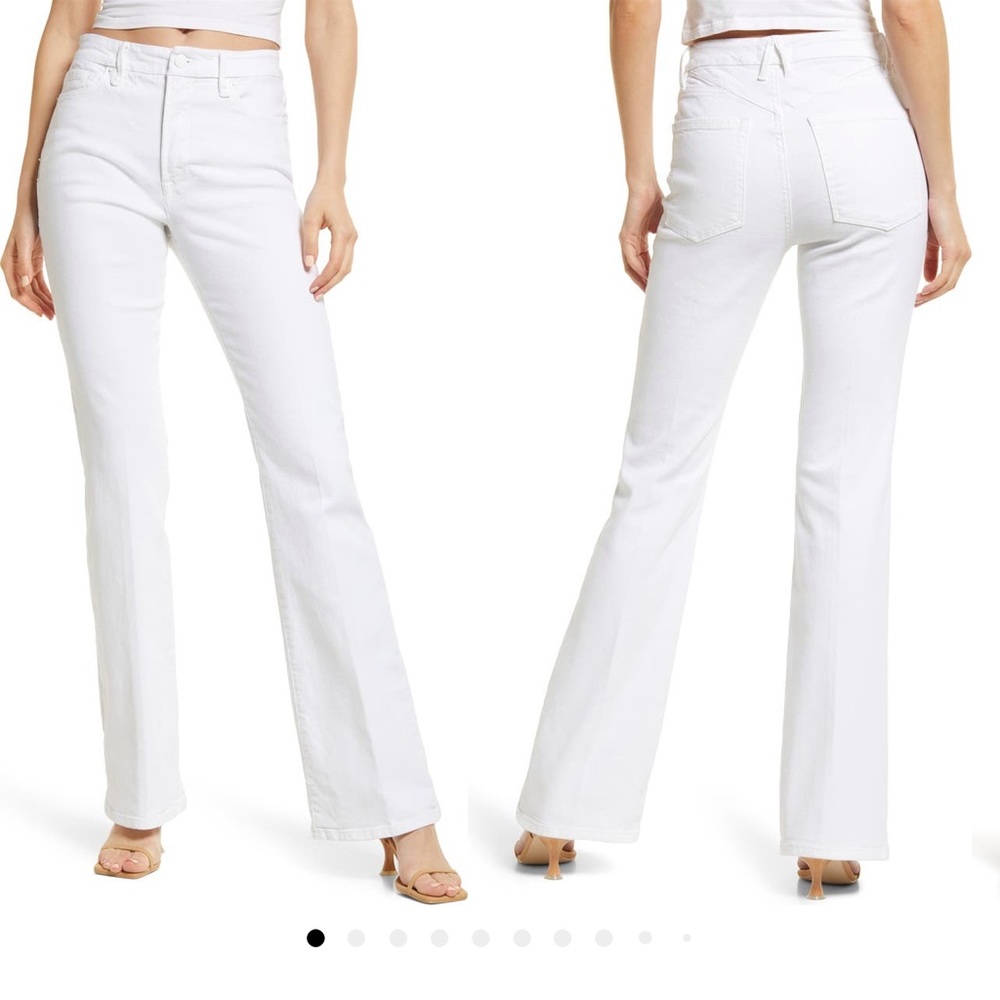 Good American good classic bootcut jeans